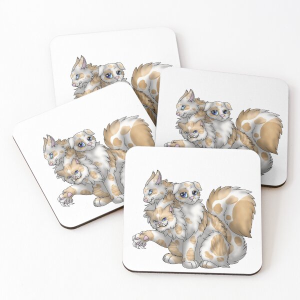 Item preview, CerPURRus: Cream Bicolor Tabby designed and sold by spyroid101.