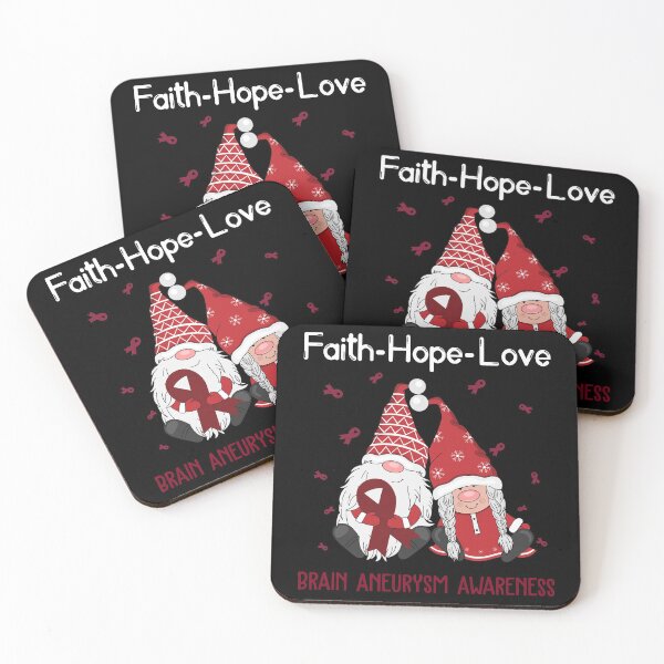 Item preview, Faith Hope Love Brain Aneurysm Awareness designed and sold by Sabfit.