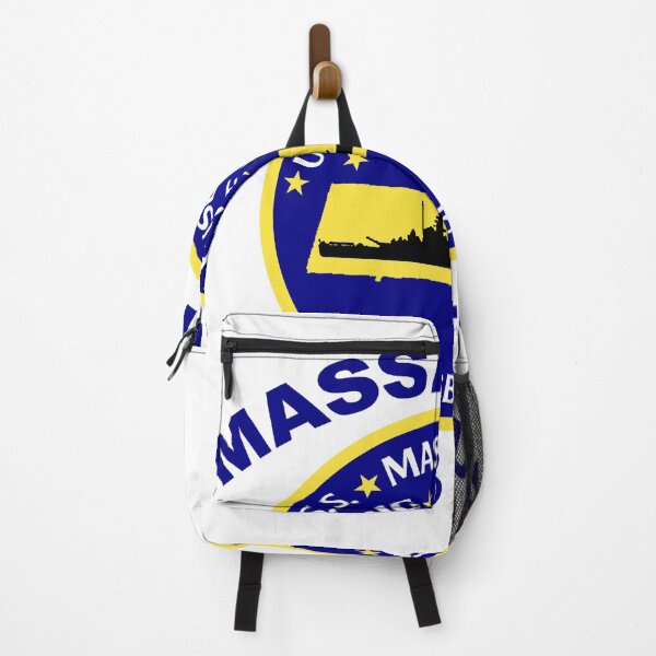 Item preview, USS Massachusetts (BB-59) Crest designed and sold by Nikki SpaceStuffPlus.