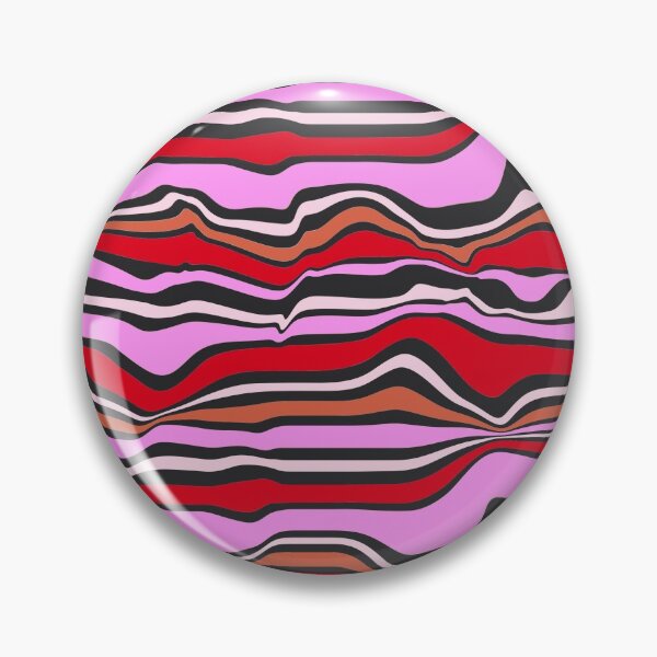 Aperçu de l'œuvre Lignes Rouge et rose créée et vendue par vanidesign.