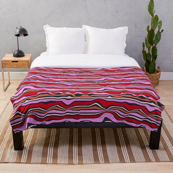 Artikelvorschau, Linien Rot und Rosa entworfen und verkauft von vanidesign.