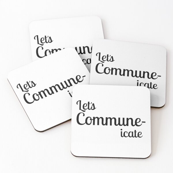 Item preview, Let's Commune-icate designed and sold by LarrysDesigns.