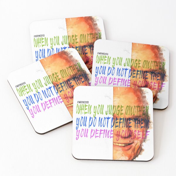 Item preview, Wayne Dyer When you judge another you do not define them you define yourself Inspiration Saying Motivational Quote Watercolor sketching Positive quote Father of motivation  designed and sold by scribblelife.
