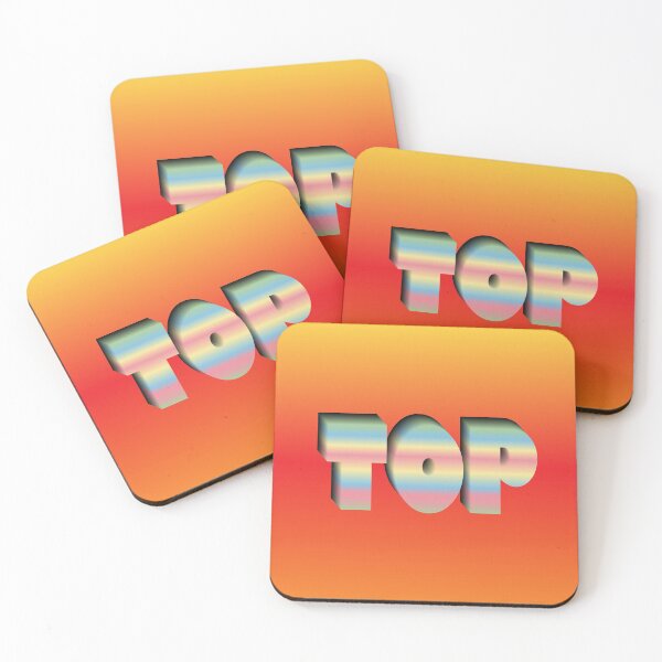 Item preview, 3D inscription "TOP" in gadient designed and sold by Murza.