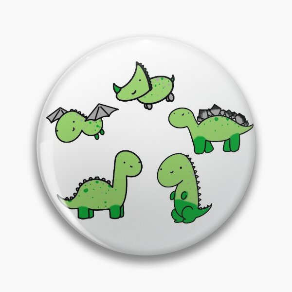Dinosaurs In Love Pins and Buttons for Sale | Redbubble