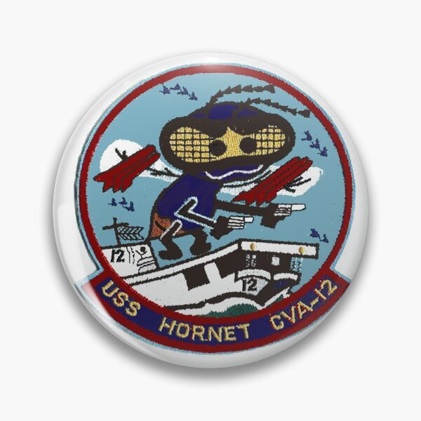 Item preview, USS Hornet (CV/CVA/CVS-12) Crest designed and sold by Nikki SpaceStuffPlus.