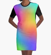 Rainbow :) Graphic T-Shirt Dress