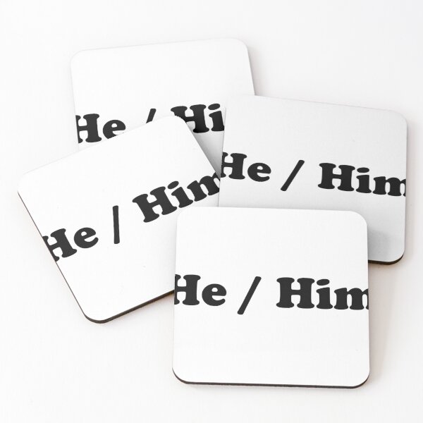 Item preview, He/Him designed and sold by CaptinAubs.