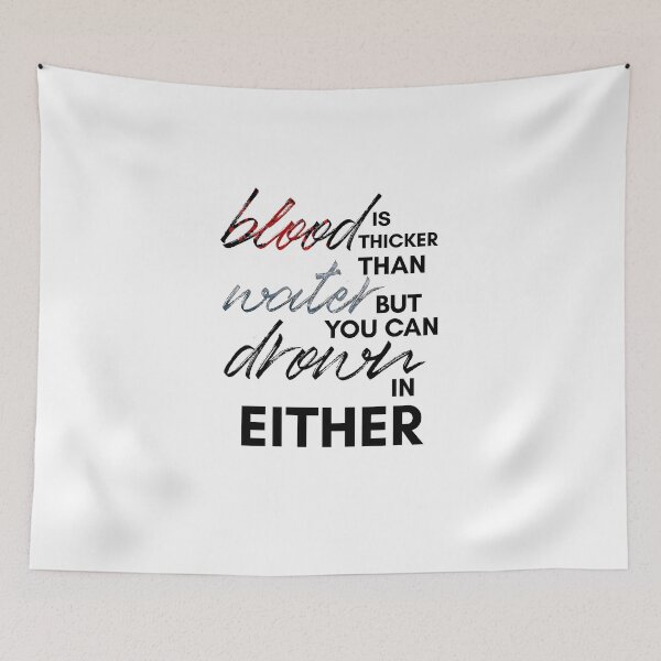 Item preview, The Umbrella Academy-Inspired "Blood is Thicker" designed and sold by mulberrydragon.