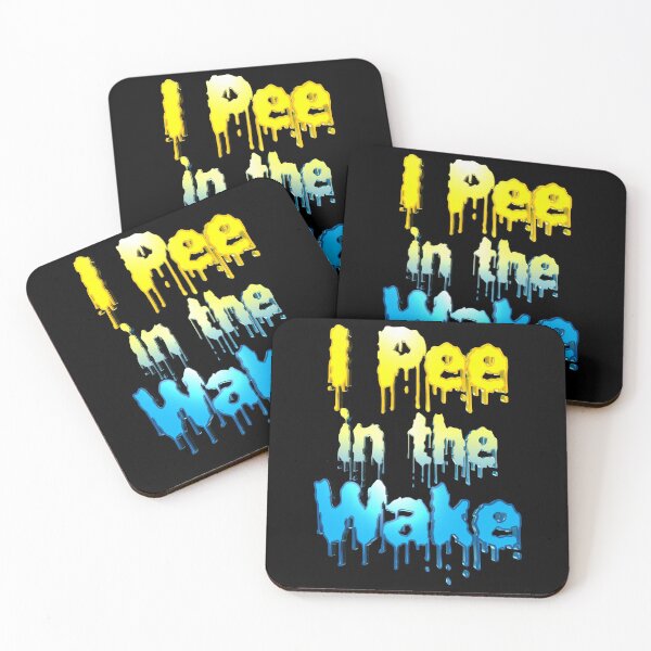 Item preview, I Pee in the Wake designed and sold by toddbrooney.