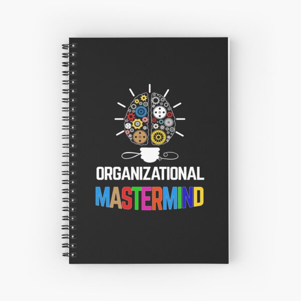 Organizational mastermind Spiral Notebook