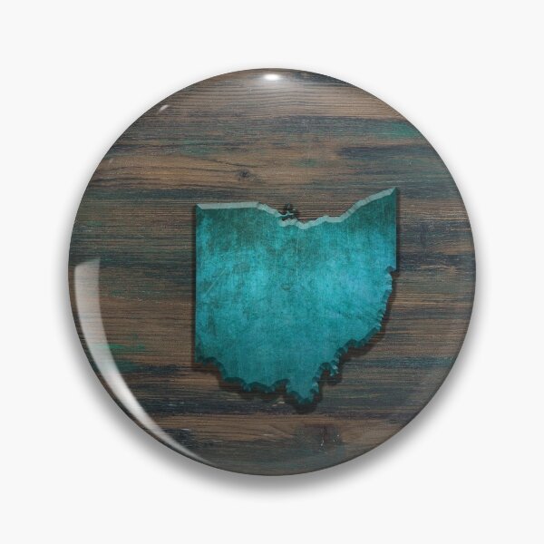 Item preview, Ohio Shape Teal designed and sold by Jared Davies.