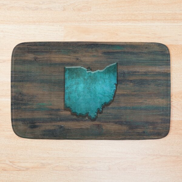 Item preview, Ohio Shape Teal designed and sold by Jared Davies.