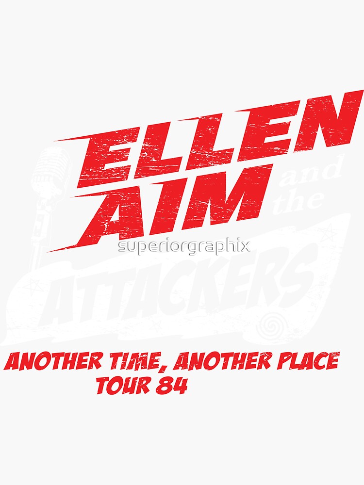 ellen aim and the attackers t shirt