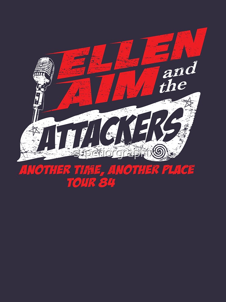 ellen aim and the attackers t shirt