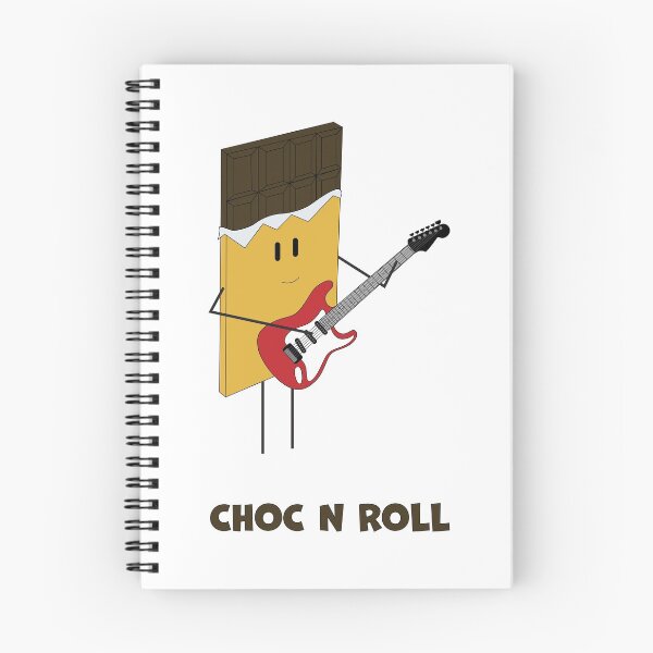 Aperçu de l'œuvre Barre de chocolat jaune Choc N Roll créée et vendue par CiaraPrints.