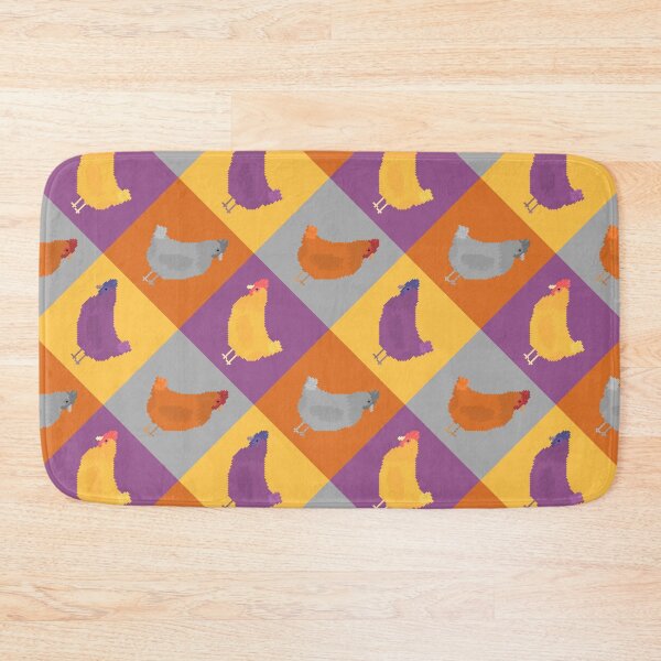 Item preview, Chickens Pixel Pattern - Version 1b designed and sold by wagnerps.