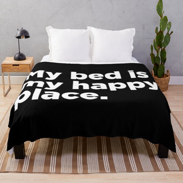 Item preview, My Bed Is My Happy Place. 2 designed and sold by Memefy.