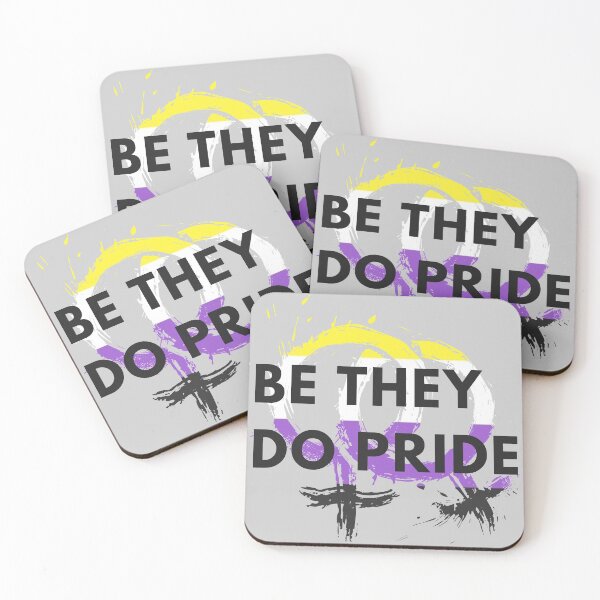 Item preview, Be They Do Pride Nonbinary designed and sold by MoznaInaczej.