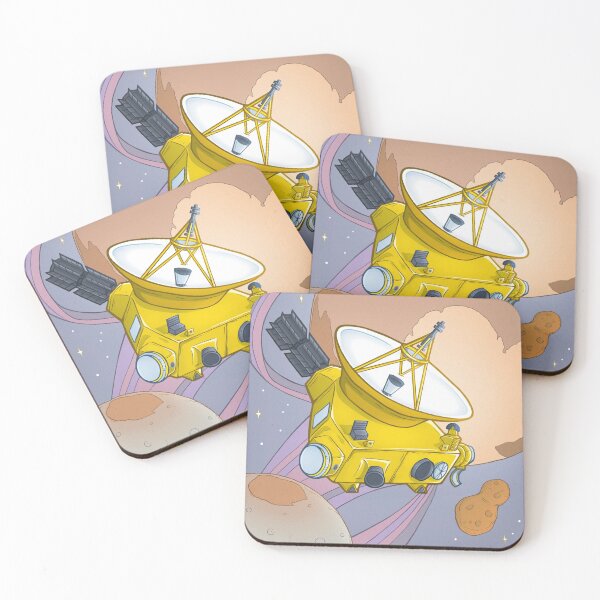 Item preview, New Horizons Pluto Flyby Mission - A Space Illustration designed and sold by stacree.