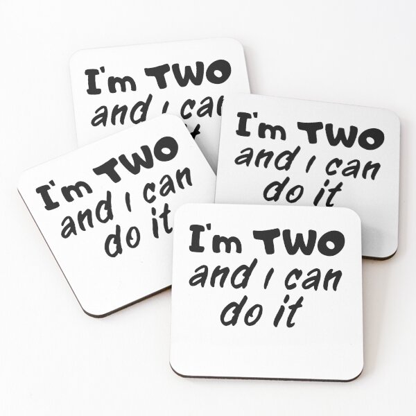 Item preview, I'm two and I can do it, terrible twos designed and sold by Smileycreation.