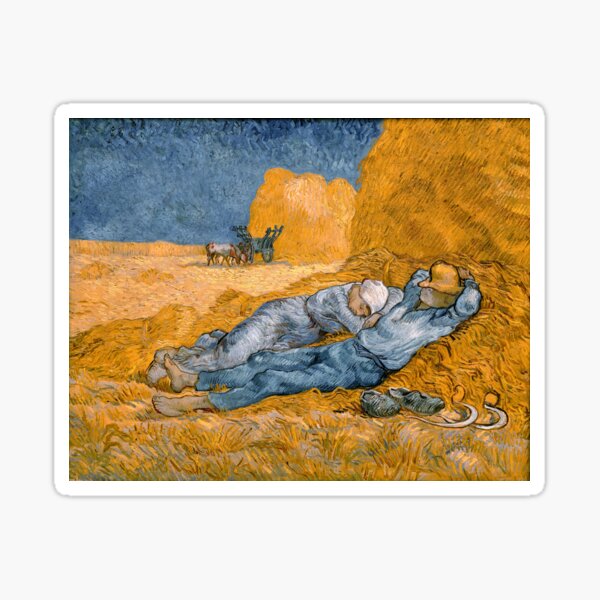 Item preview, The Siesta By Vincent Van Gogh designed and sold by JDesigningMO.