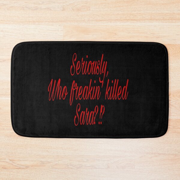 Item preview, Seriously, who freakin killed sara ?! designed and sold by FACELESS MONKEY.