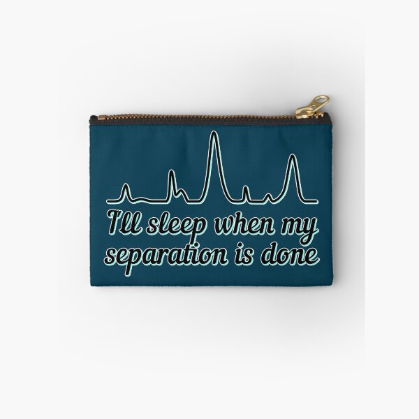 Item preview, Ill Sleep When My Separation is Done - Black and Teal, Dark Background designed and sold by Artsy-Chemist.