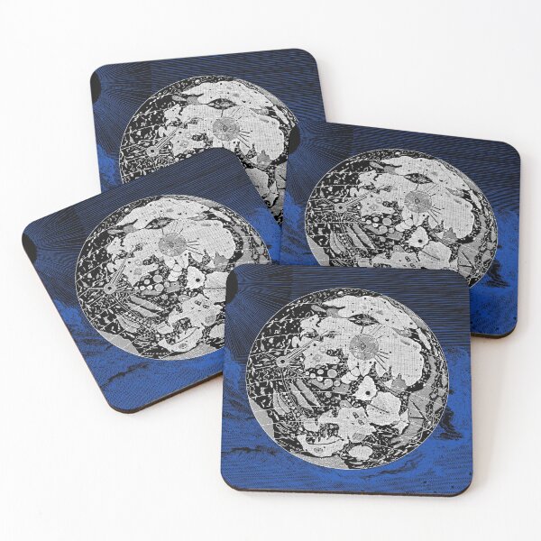 Item preview, Moon - Blue designed and sold by cannevas.