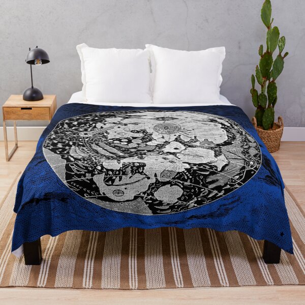 Item preview, Moon - Blue designed and sold by cannevas.