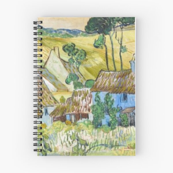 Item preview, Farms Near Auvers Painting By Vincent Van Gogh designed and sold by JDesigningMO.