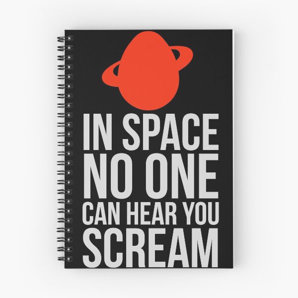 Item preview, In Space, No One Can Hear You Scream designed and sold by RedOnBlack2020.