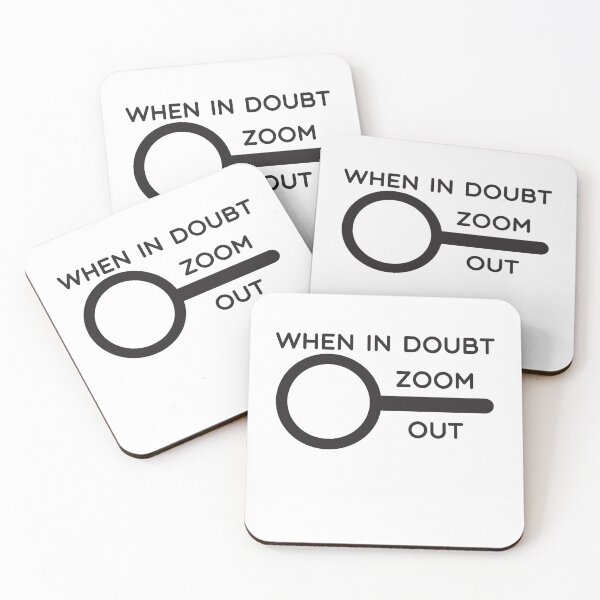 Item preview, when in doubt zoom out designed and sold by KElife.