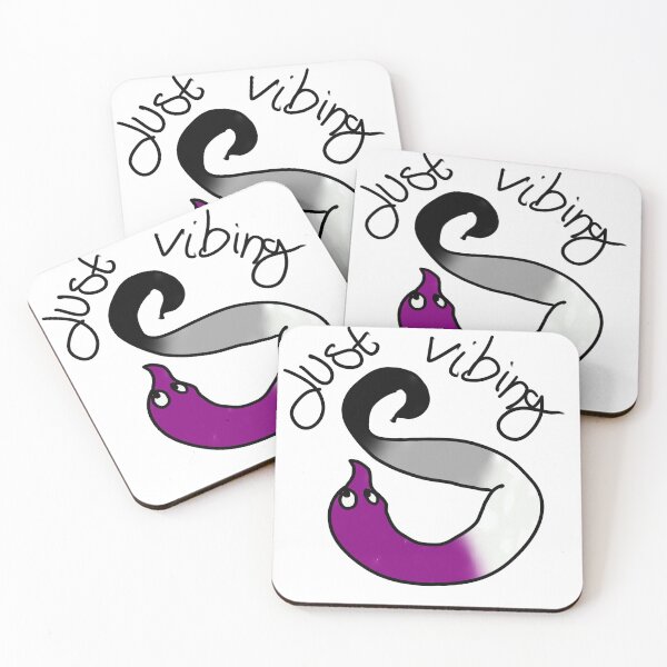 Item preview, ace worm just vibing designed and sold by olispecter.