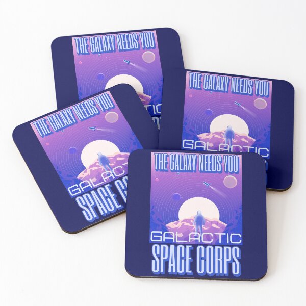 Item preview, Galactic Space Corps Recruitment Poster - Moonrise designed and sold by CRHPOD20.