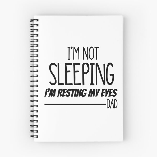 Item preview, I'm Not Sleeping I'm Resting My Eyes designed and sold by Mr-tach.