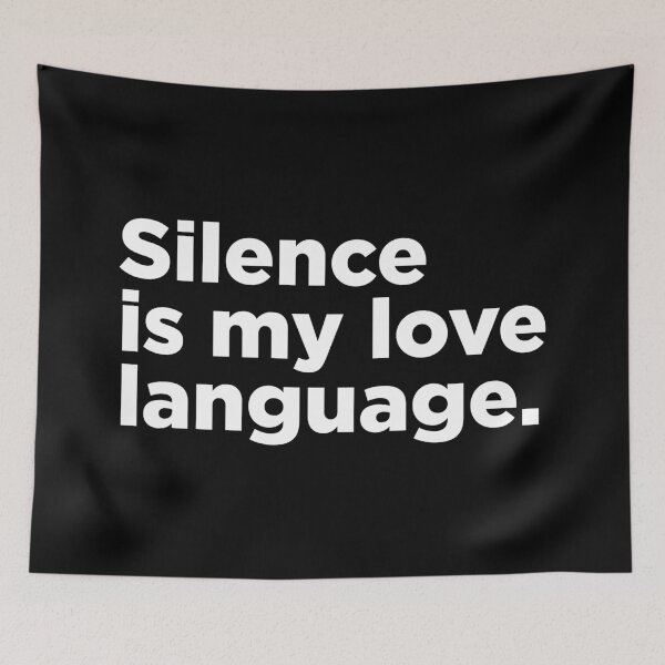 Item preview, Silence Is My Love Language. 2 designed and sold by Memefy.