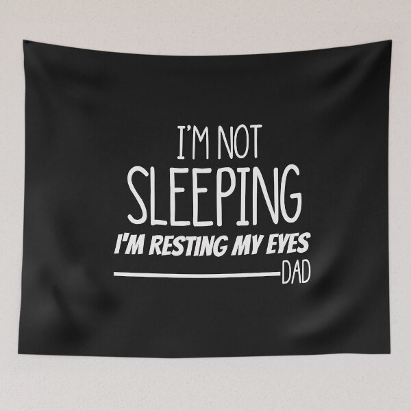 Item preview, I'm Not Sleeping I'm Resting My Eyes designed and sold by Mr-tach.