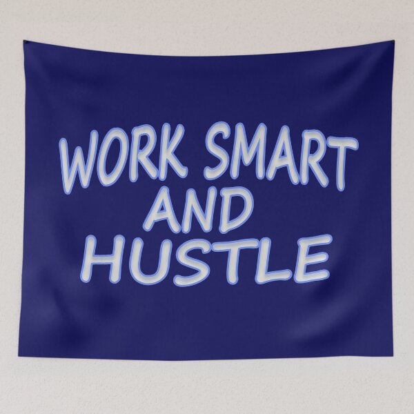 Item preview, Work Hard and Hustle. Inspirational Quote. designed and sold by lightnshadow1.