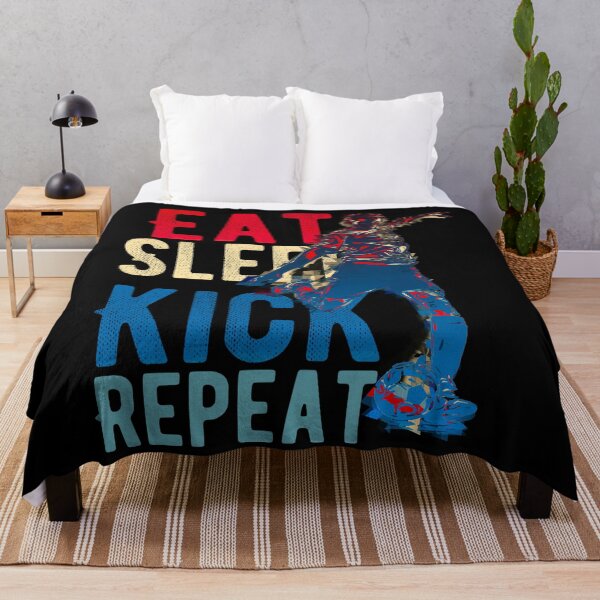 Item preview, Eat sleep kick repeat designed and sold by mwebba2005.