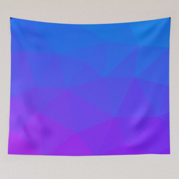 Item preview, Bluebell Geometric Gradient designed and sold by SparkSnaps.