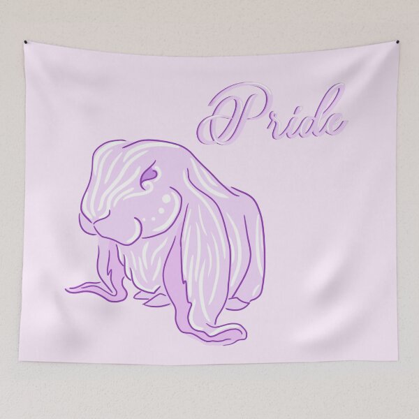 Item preview, (updated) Seven Deadly Rabbits Series - Pride (text) designed and sold by babygunz47.