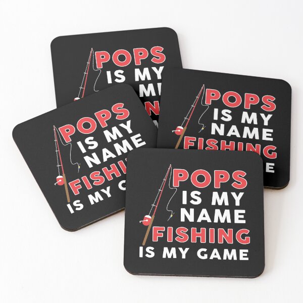 Item preview, Pops Is My Name Fishing Is My Game Fisherman's Design designed and sold by tshirtexpressiv.