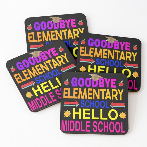 Item preview, Goodbye Elementary School Hello Middle School designed and sold by darikamc.