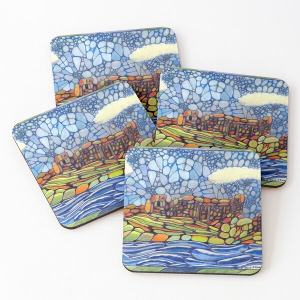 Item preview, 547 - BARNARD CASTLE FANTASY - 02 - DAVE EDWARDS - COLOURED PENCILS - 2021 designed and sold by BLYTHART.