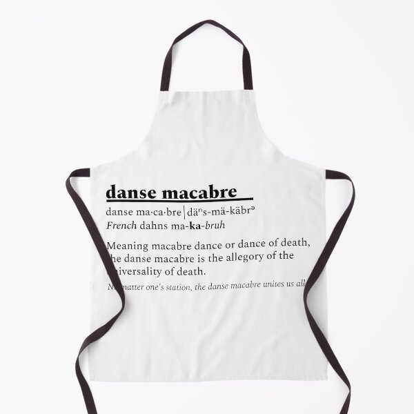 Item preview, Danse Macabre (Black font) designed and sold by ThanSwagger.