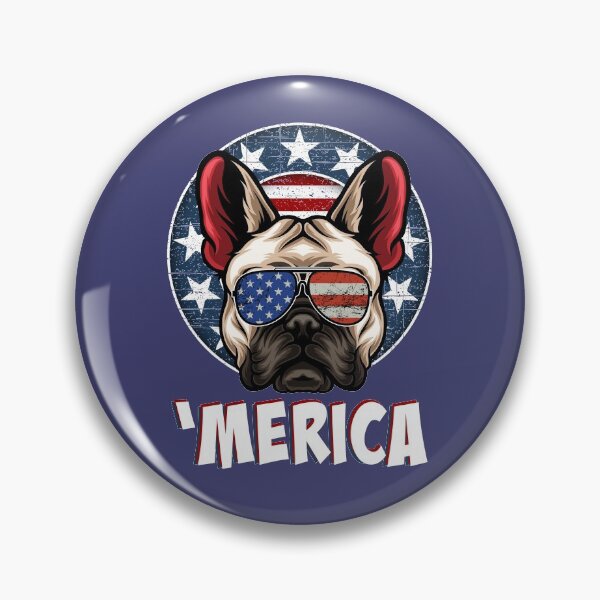 Item preview, Merica French Bulldog 4th of July Independence Day Frenchie  designed and sold by wdyoungblood.