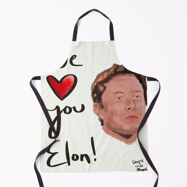 Item preview, We Love You Elon! -Day 9 of Nawaphon's Everydays designed and sold by nawaphon.