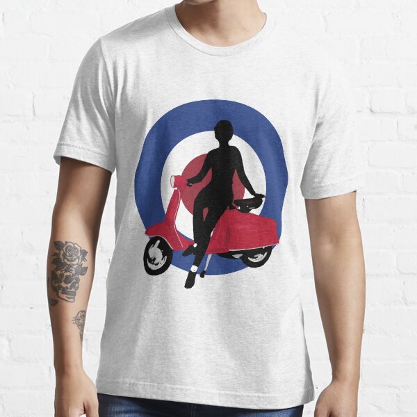 "Sixties scooter girl " Tshirt for Sale by Auslandesign Redbubble