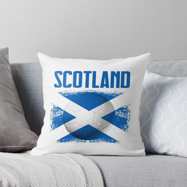 Item preview, Scotland European Football 2020 Blue in White designed and sold by Uppercase Tees.